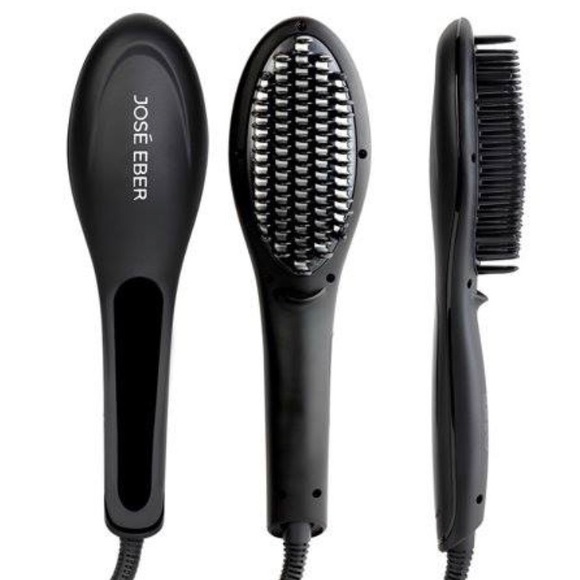 jose eber hair straightener brush